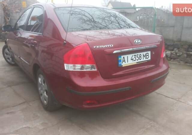 Червоний Кіа Черато, об'ємом двигуна 1.6 л та пробігом 202 тис. км за 4000 $, фото 1 на Automoto.ua