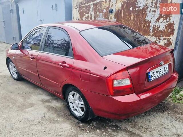 Красный Киа Черато, объемом двигателя 2 л и пробегом 233 тыс. км за 4700 $, фото 6 на Automoto.ua