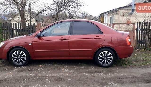 Красный Киа Черато, объемом двигателя 1.6 л и пробегом 229 тыс. км за 4500 $, фото 7 на Automoto.ua