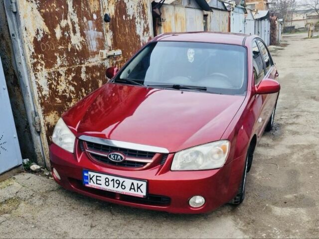 Красный Киа Черато, объемом двигателя 2 л и пробегом 233 тыс. км за 4700 $, фото 1 на Automoto.ua