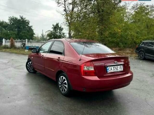 Красный Киа Черато, объемом двигателя 1.6 л и пробегом 229 тыс. км за 4500 $, фото 16 на Automoto.ua