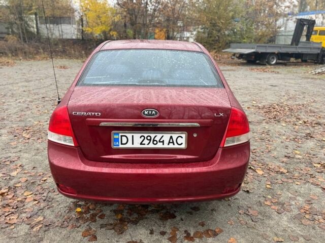 Красный Киа Черато, объемом двигателя 1.6 л и пробегом 197 тыс. км за 4150 $, фото 4 на Automoto.ua