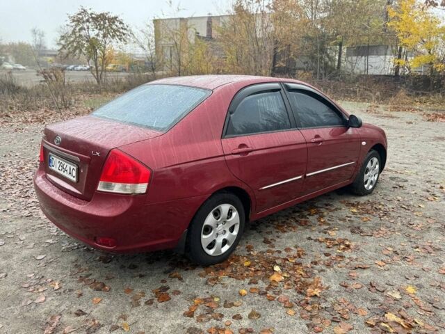 Красный Киа Черато, объемом двигателя 1.6 л и пробегом 197 тыс. км за 4150 $, фото 5 на Automoto.ua