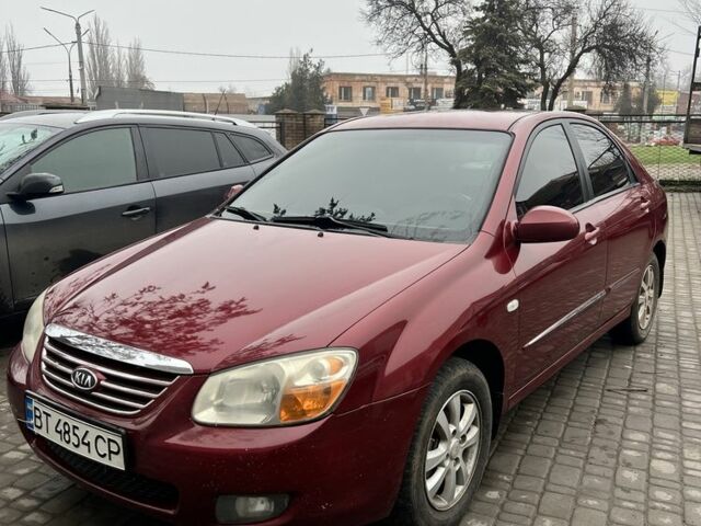 Красный Киа Черато, объемом двигателя 1.6 л и пробегом 232 тыс. км за 3600 $, фото 1 на Automoto.ua