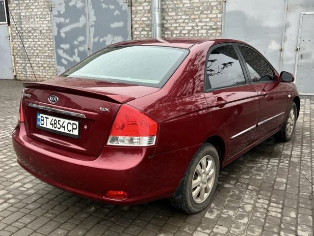 Красный Киа Черато, объемом двигателя 1.6 л и пробегом 232 тыс. км за 3600 $, фото 4 на Automoto.ua