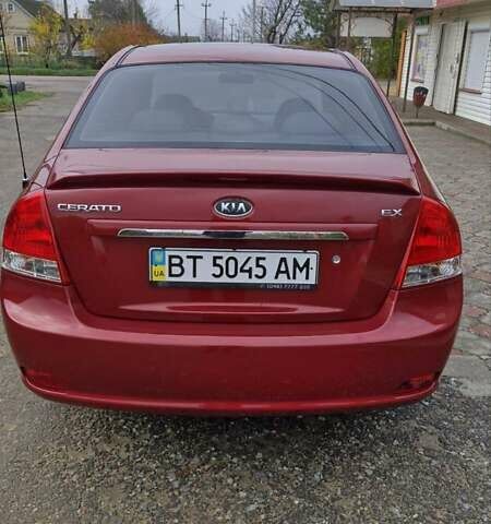 Красный Киа Черато, объемом двигателя 1.98 л и пробегом 120 тыс. км за 5650 $, фото 19 на Automoto.ua