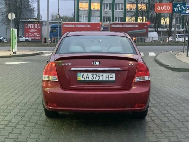 Червоний Кіа Черато, об'ємом двигуна 1.6 л та пробігом 190 тис. км за 3850 $, фото 2 на Automoto.ua