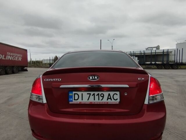 Киа Черато 2008 в Коростене на Automoto.ua Красный Киа Черато, объемом двигателя 1.6 л и пробегом 126 тыс. км за 5599 $, фото 4 на Automoto.ua
