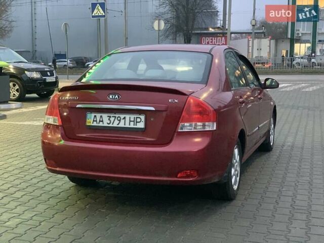 Червоний Кіа Черато, об'ємом двигуна 1.6 л та пробігом 190 тис. км за 3850 $, фото 3 на Automoto.ua