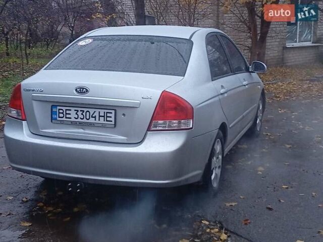 Серый Киа Черато, объемом двигателя 1.6 л и пробегом 220 тыс. км за 3000 $, фото 9 на Automoto.ua