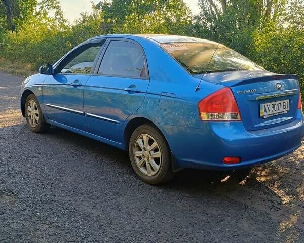 Синий Киа Черато, объемом двигателя 1.6 л и пробегом 227 тыс. км за 4500 $, фото 10 на Automoto.ua