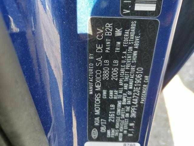 Синій Кіа Черато, об'ємом двигуна 0 л та пробігом 56 тис. км за 2000 $, фото 11 на Automoto.ua