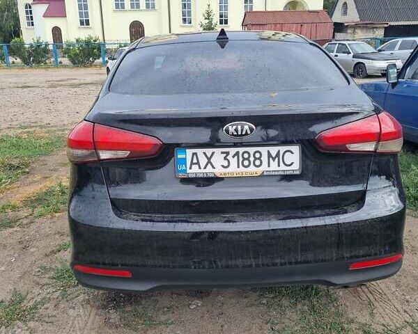 Черный Киа Форте, объемом двигателя 2 л и пробегом 165 тыс. км за 11300 $, фото 1 на Automoto.ua
