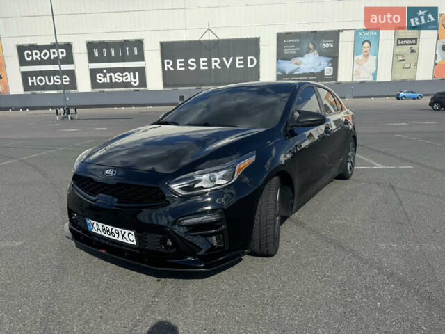 Черный Киа Форте, объемом двигателя 2 л и пробегом 90 тыс. км за 15200 $, фото 1 на Automoto.ua