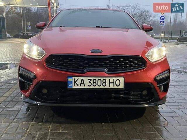 Красный Киа Форте, объемом двигателя 2 л и пробегом 101 тыс. км за 13800 $, фото 3 на Automoto.ua