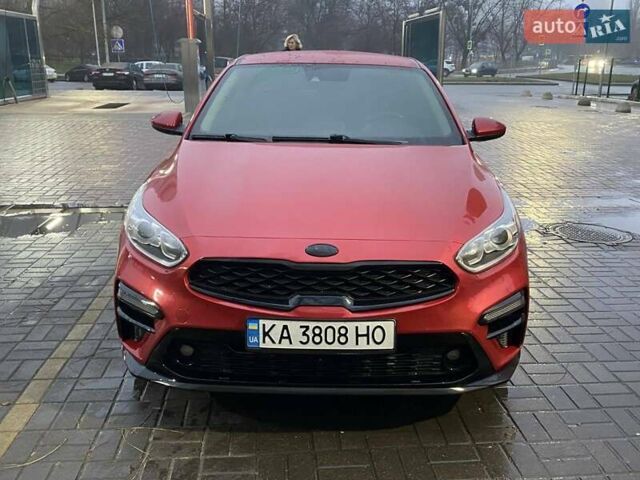 Красный Киа Форте, объемом двигателя 2 л и пробегом 101 тыс. км за 13800 $, фото 1 на Automoto.ua
