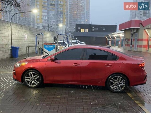 Красный Киа Форте, объемом двигателя 2 л и пробегом 101 тыс. км за 13800 $, фото 17 на Automoto.ua