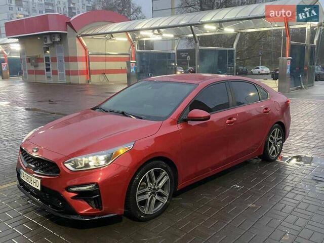 Красный Киа Форте, объемом двигателя 2 л и пробегом 101 тыс. км за 13800 $, фото 13 на Automoto.ua