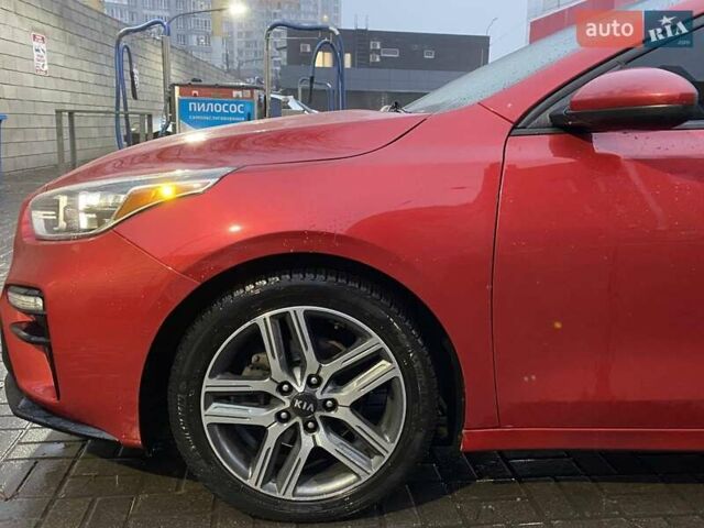 Красный Киа Форте, объемом двигателя 2 л и пробегом 101 тыс. км за 13800 $, фото 8 на Automoto.ua