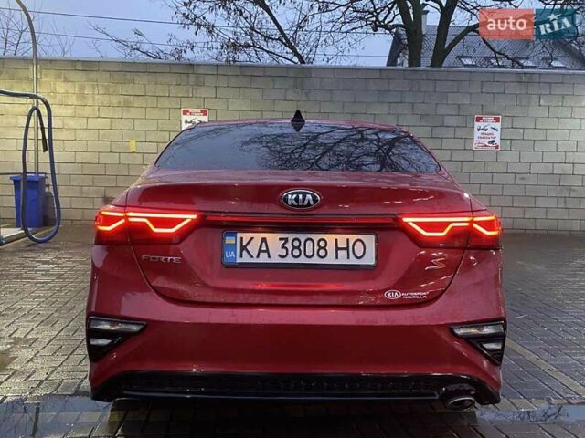 Красный Киа Форте, объемом двигателя 2 л и пробегом 101 тыс. км за 13800 $, фото 15 на Automoto.ua
