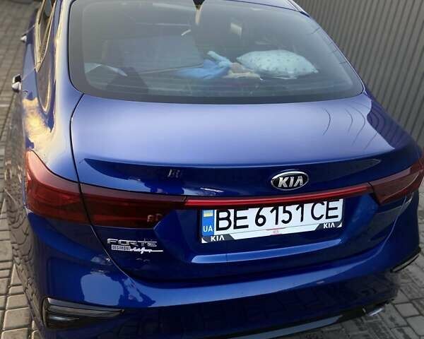 Синій Кіа Форте, об'ємом двигуна 2 л та пробігом 84 тис. км за 12500 $, фото 1 на Automoto.ua