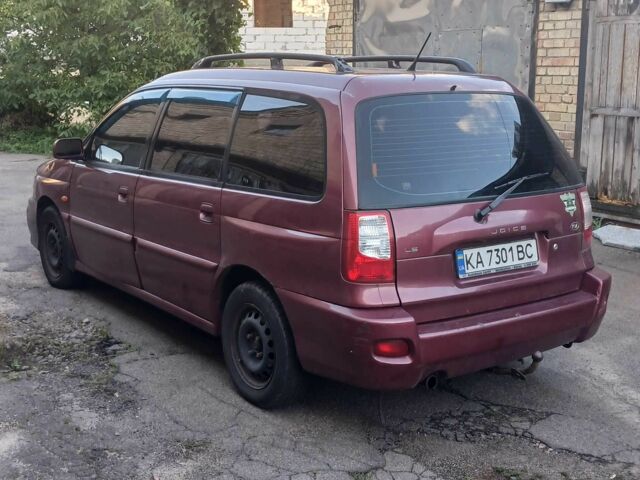 Красный Киа Джойс, объемом двигателя 2 л и пробегом 370 тыс. км за 2700 $, фото 1 на Automoto.ua