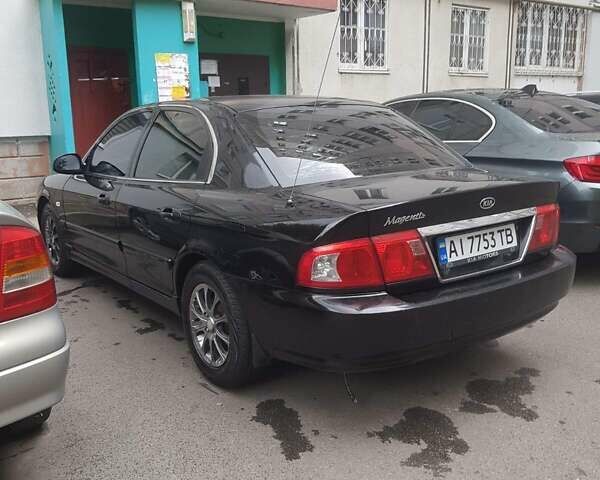 Киа Маджентис 2004 в Белой Церкве на Automoto.ua Черный Киа Маджентис, объемом двигателя 2 л и пробегом 200 тыс. км за 3000 $, фото 7 на Automoto.ua
