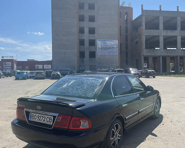 Черный Киа Маджентис, объемом двигателя 2 л и пробегом 350 тыс. км за 2900 $, фото 5 на Automoto.ua