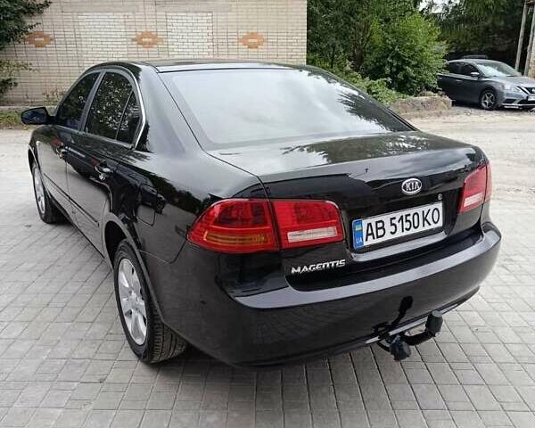 Черный Киа Маджентис, объемом двигателя 2 л и пробегом 244 тыс. км за 5500 $, фото 28 на Automoto.ua