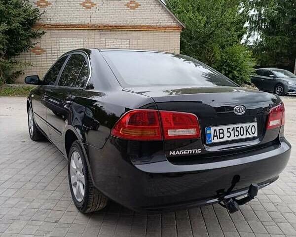 Черный Киа Маджентис, объемом двигателя 2 л и пробегом 244 тыс. км за 5500 $, фото 24 на Automoto.ua