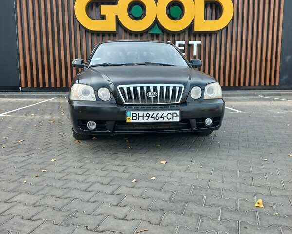 Черный Киа Маджентис, объемом двигателя 1.99 л и пробегом 195 тыс. км за 3200 $, фото 1 на Automoto.ua