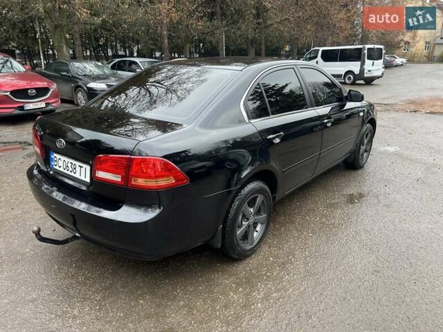 Черный Киа Маджентис, объемом двигателя 2 л и пробегом 258 тыс. км за 5500 $, фото 6 на Automoto.ua