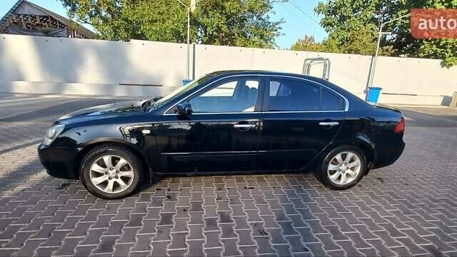 Черный Киа Маджентис, объемом двигателя 2 л и пробегом 180 тыс. км за 4900 $, фото 5 на Automoto.ua