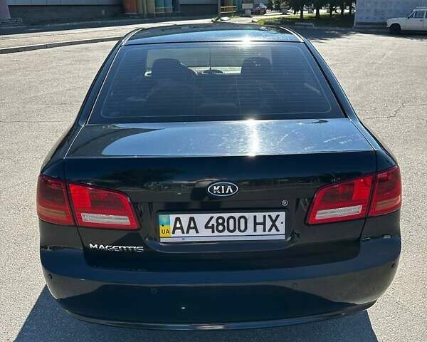 Черный Киа Маджентис, объемом двигателя 2 л и пробегом 234 тыс. км за 6600 $, фото 3 на Automoto.ua