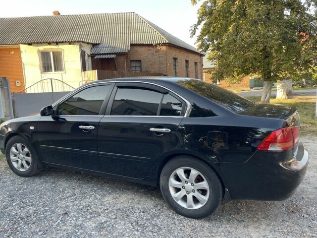 Черный Киа Маджентис, объемом двигателя 2 л и пробегом 189 тыс. км за 4750 $, фото 5 на Automoto.ua