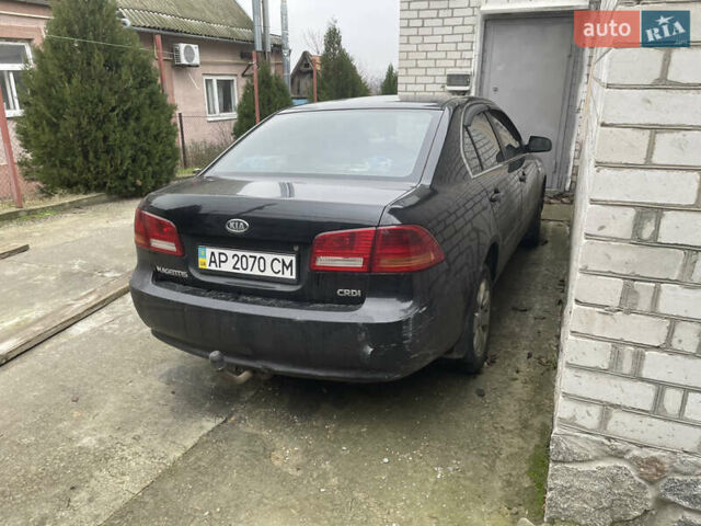Черный Киа Маджентис, объемом двигателя 2 л и пробегом 366 тыс. км за 4000 $, фото 3 на Automoto.ua