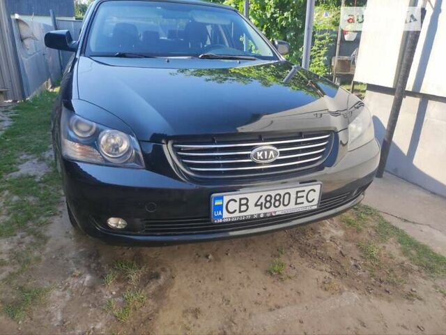 Черный Киа Маджентис, объемом двигателя 2 л и пробегом 144 тыс. км за 5500 $, фото 1 на Automoto.ua
