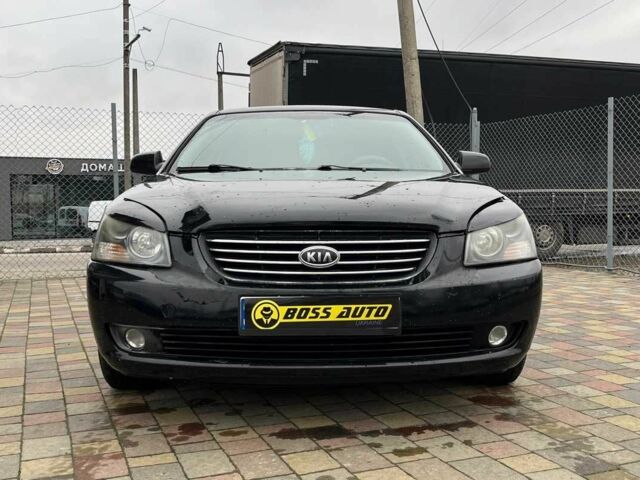Черный Киа Маджентис, объемом двигателя 2.7 л и пробегом 219 тыс. км за 4600 $, фото 1 на Automoto.ua
