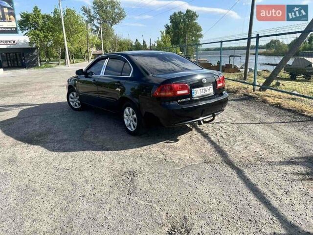 Черный Киа Маджентис, объемом двигателя 2 л и пробегом 188 тыс. км за 6999 $, фото 4 на Automoto.ua