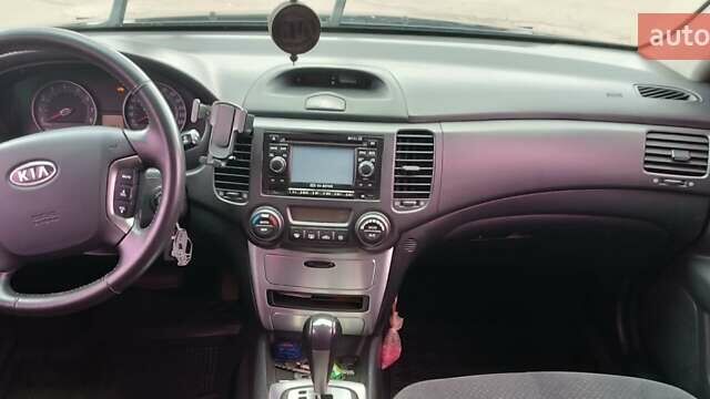 Черный Киа Маджентис, объемом двигателя 2 л и пробегом 187 тыс. км за 6050 $, фото 4 на Automoto.ua