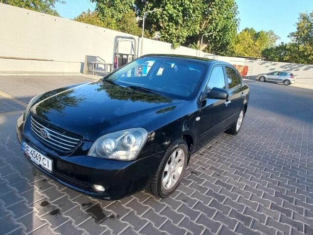 Черный Киа Маджентис, объемом двигателя 2 л и пробегом 180 тыс. км за 4800 $, фото 4 на Automoto.ua