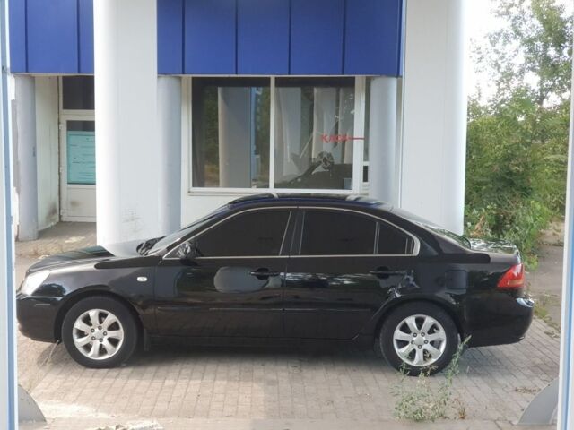 Черный Киа Маджентис, объемом двигателя 2 л и пробегом 230 тыс. км за 5200 $, фото 6 на Automoto.ua