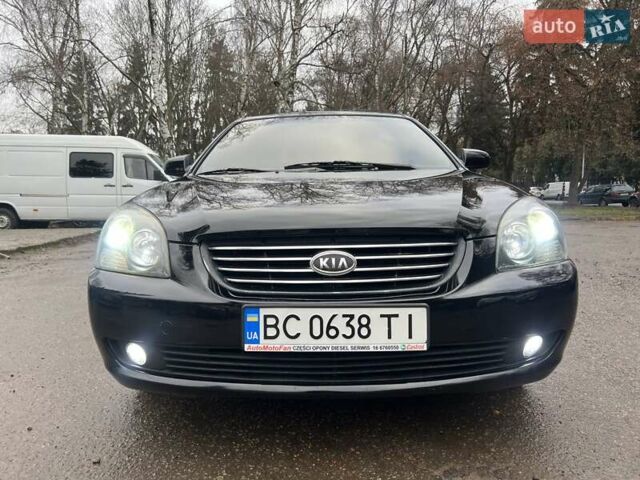 Черный Киа Маджентис, объемом двигателя 2 л и пробегом 258 тыс. км за 5500 $, фото 3 на Automoto.ua
