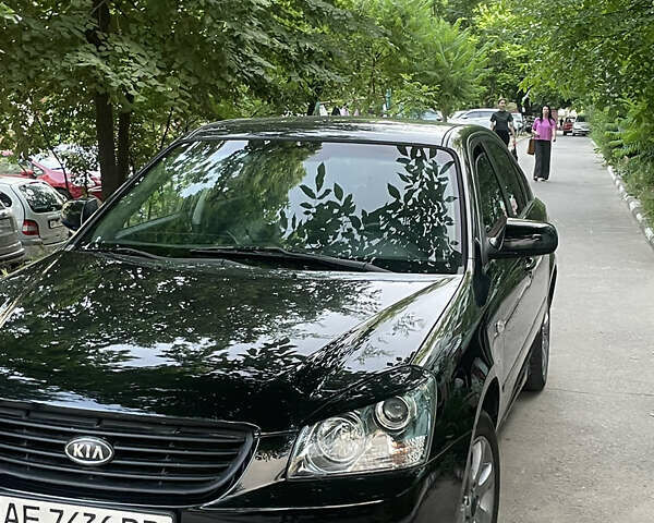 Черный Киа Маджентис, объемом двигателя 2 л и пробегом 272 тыс. км за 5300 $, фото 5 на Automoto.ua