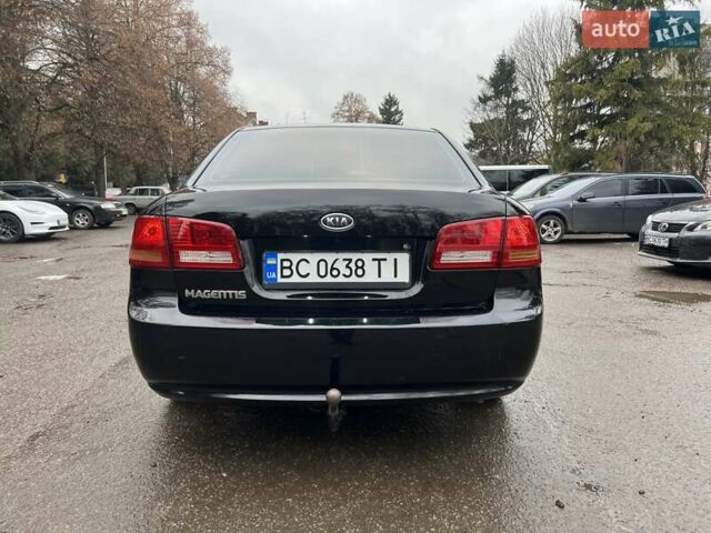 Черный Киа Маджентис, объемом двигателя 2 л и пробегом 258 тыс. км за 5500 $, фото 8 на Automoto.ua