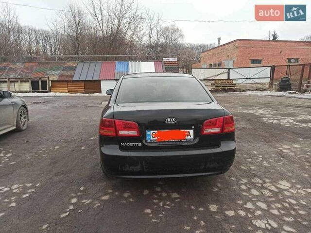 Черный Киа Маджентис, объемом двигателя 2 л и пробегом 322 тыс. км за 5000 $, фото 10 на Automoto.ua