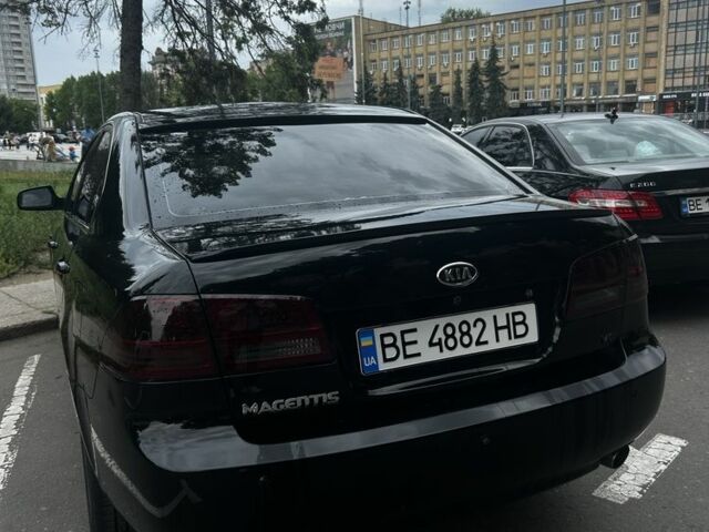 Черный Киа Маджентис, объемом двигателя 2.7 л и пробегом 278 тыс. км за 5800 $, фото 4 на Automoto.ua
