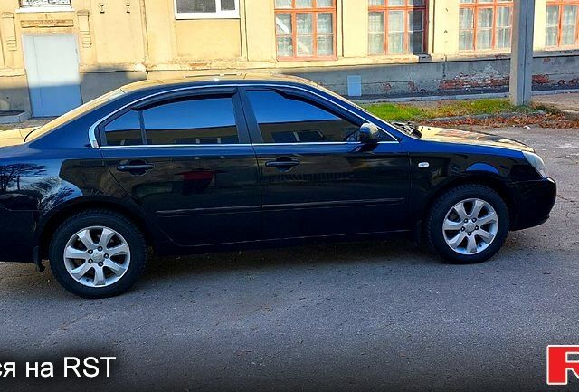 Черный Киа Маджентис, объемом двигателя 2 л и пробегом 208 тыс. км за 5700 $, фото 1 на Automoto.ua