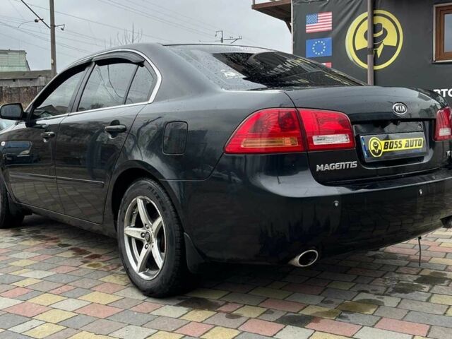 Черный Киа Маджентис, объемом двигателя 2.7 л и пробегом 219 тыс. км за 4600 $, фото 4 на Automoto.ua