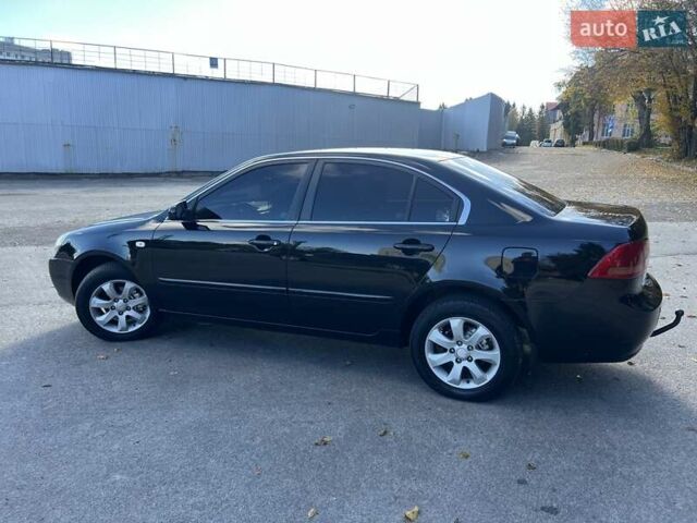 Черный Киа Маджентис, объемом двигателя 2 л и пробегом 258 тыс. км за 5500 $, фото 24 на Automoto.ua